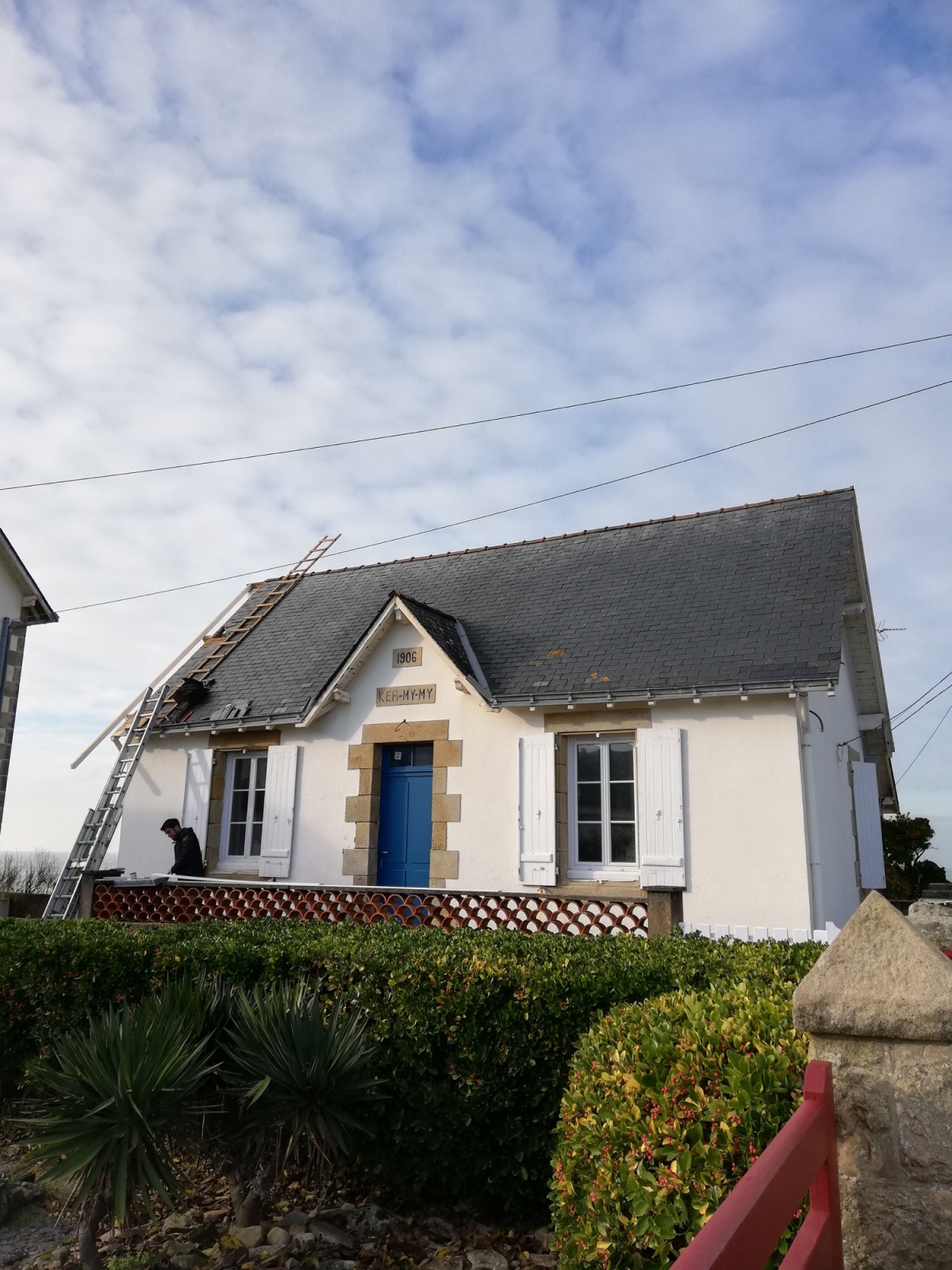 R�novation d'une maison secondaire ancienne en site class�