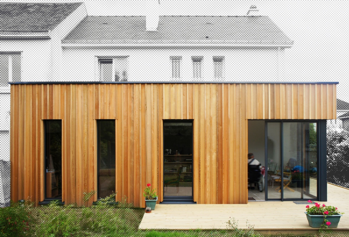 Extension et mise en accessibilit� d'une maison � Petit Port - Nantes