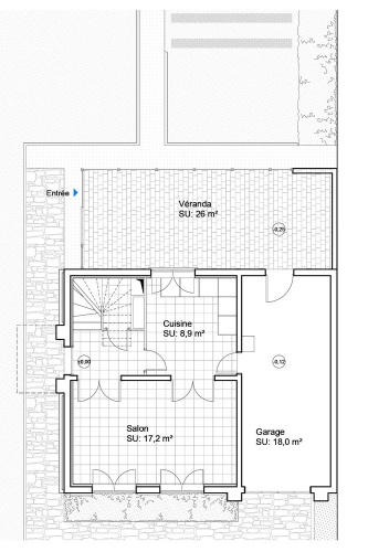 Extension et mise en accessibilit� d'une maison � Petit Port - Nantes : MKH-architecte-Extension-Nantes-Petit-port-44