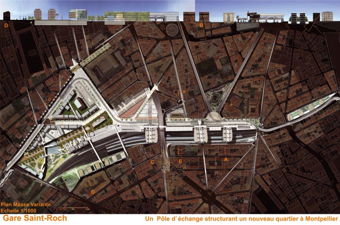 Gare Saint-Rock, un ple d'change structurant un nouveau quartier