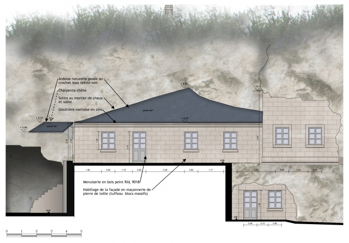 Reconstruction et rhabilitation d'une maison troglodyte : DP_BARTHOLEYNS-13