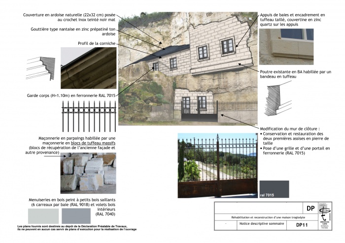 Reconstruction et rhabilitation d'une maison troglodyte : DP_BARTHOLEYNS-17
