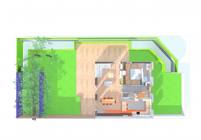 Réaménagement d'une maison Individuelle : plan 